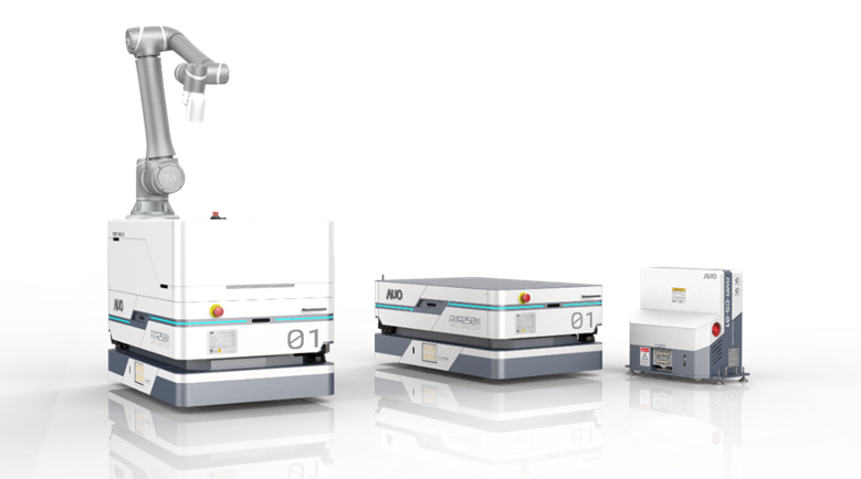 z6.com數位開發的自主式移動機器人（AMR250M），搭配全向輪並結合AI演算法、2D LiDAR、3D攝影機等技術，協助客戶實現產線全自動化